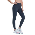 Tummy Control Workout Fitness laufen 4 -Wege -Stretch Yoga Leggings hohe Taillenjogamonhosen mit Taschen für Frauen